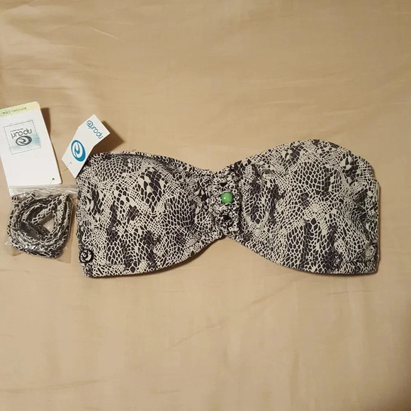 NWT Rip Curl Bandeau Bikini top - Picture 3 of 7